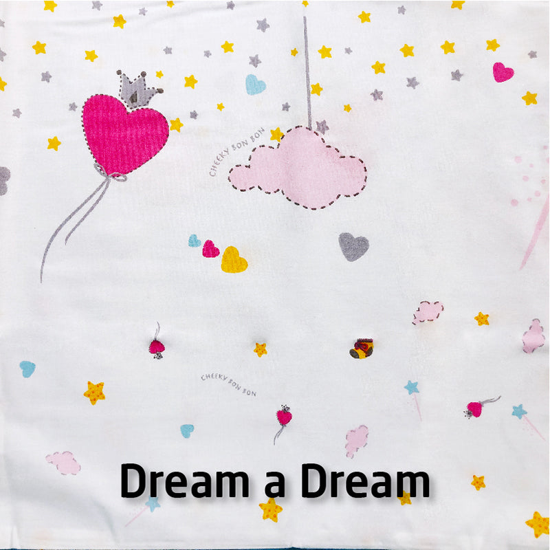 Cheeky Bon Bon Baby Bedding 6P Set – Special Offer (Pillow + Bolster + Extra Covers) S,LL,J Sizes