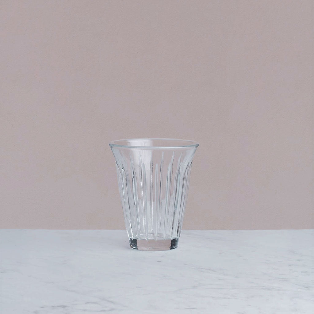 Stackable Zinc Set of 6 Tumbler Glass Ø85xH93mm, 200ml