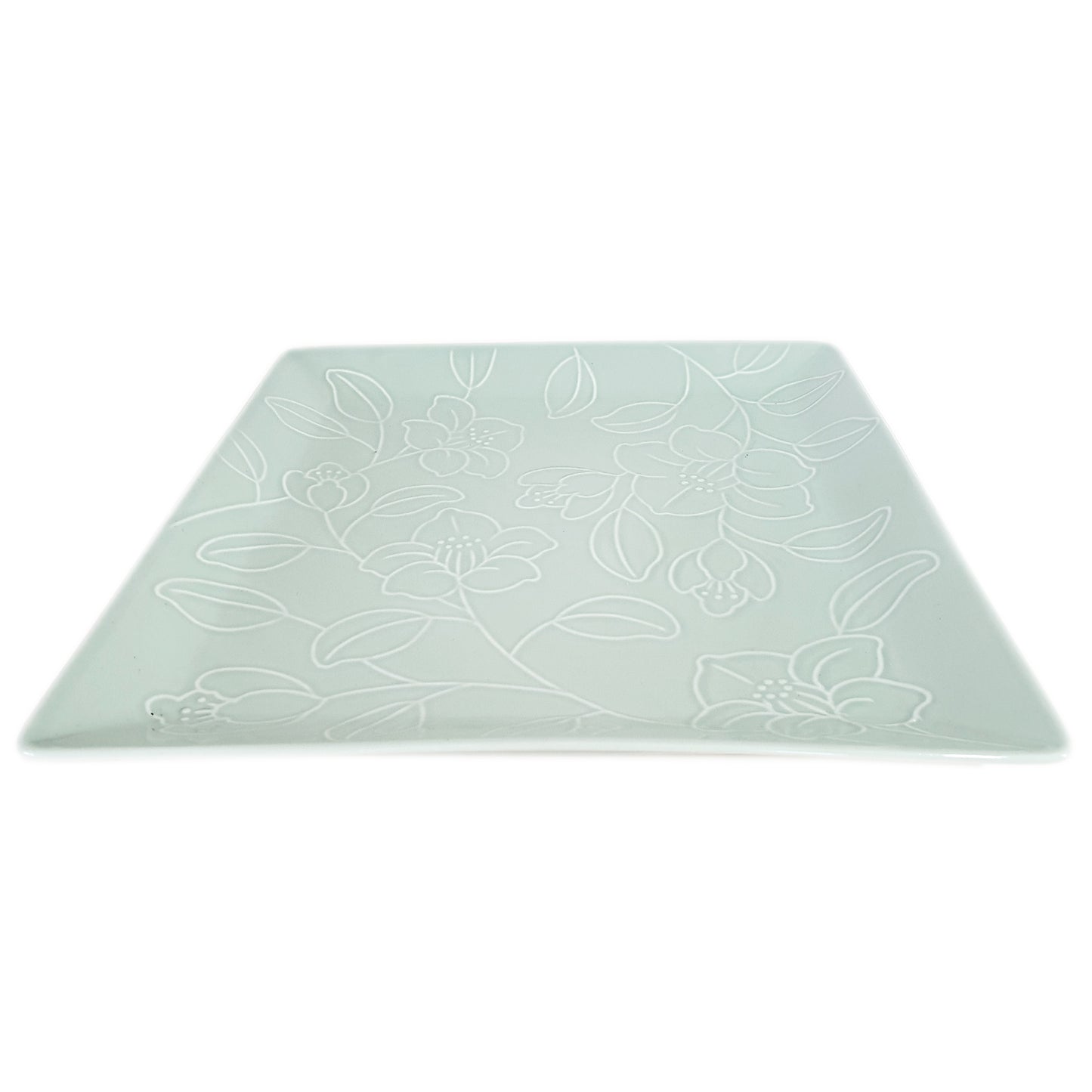 Refreshing Square Dinner/Sharing Plate 280mm (Mint Color)๐ญ ๐ฃ๐น๐๐ ๐ญ
