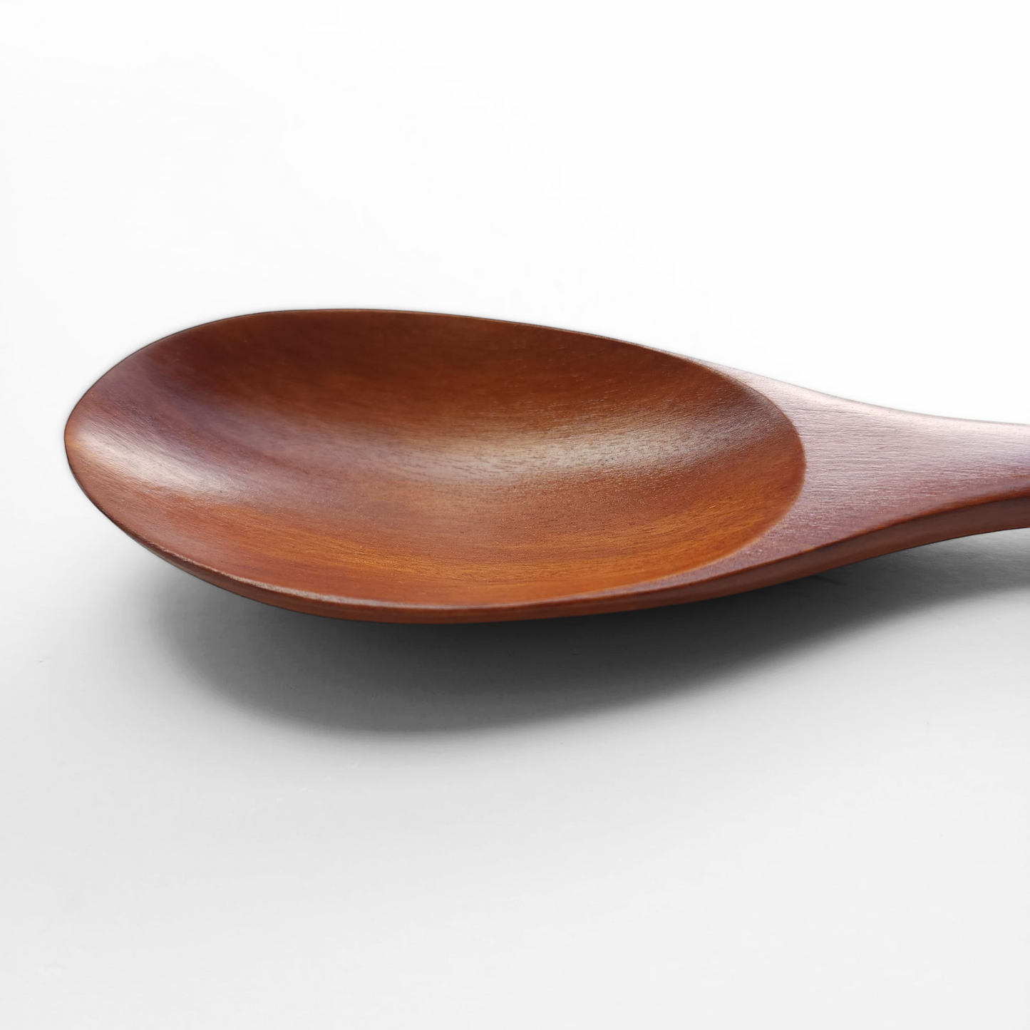 Natural Ottchil Lacquer Wooden Multi Purpose Oval Spoon 275mm