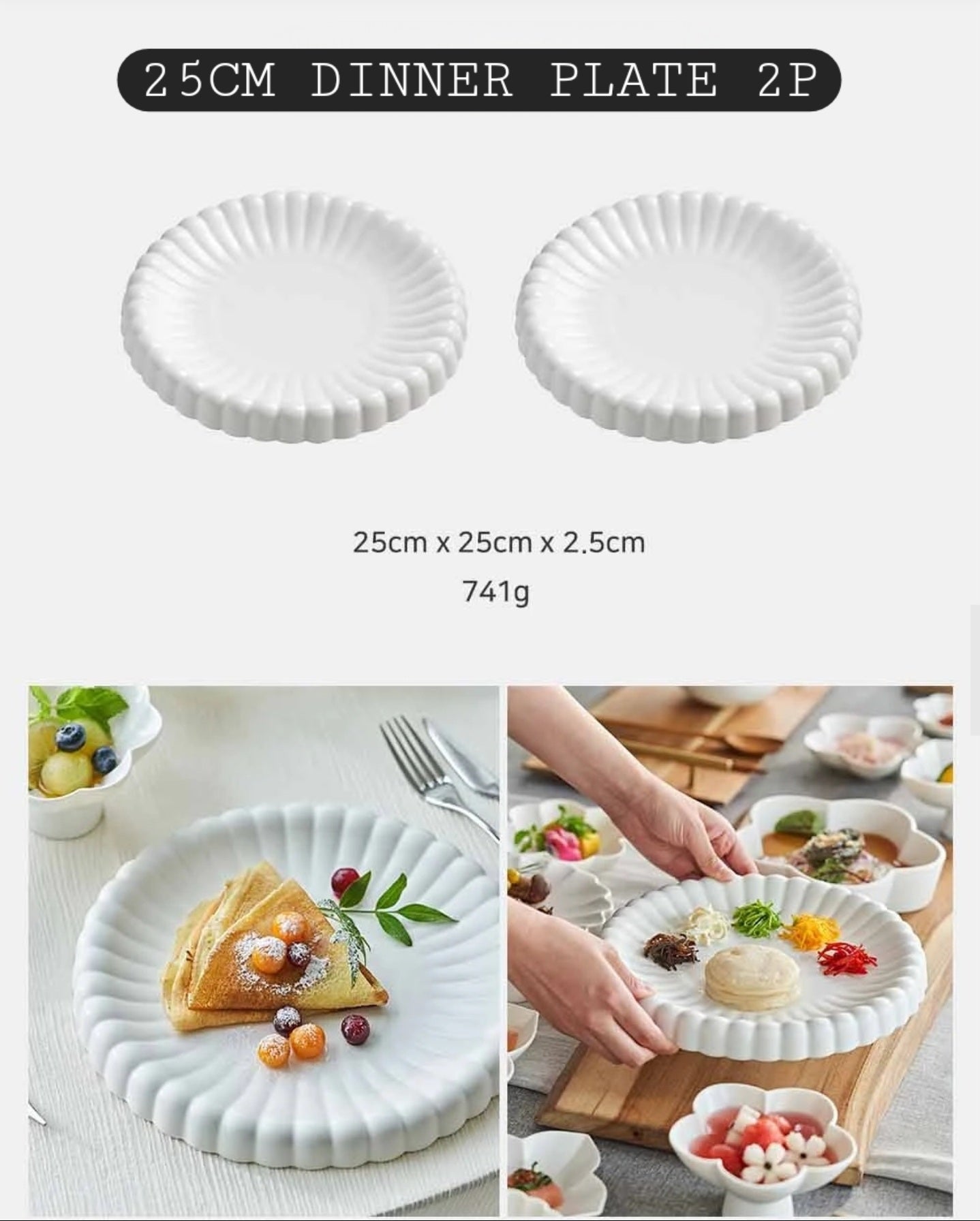 32P Casamutti Bouquet 4-Person Dinnerware Set