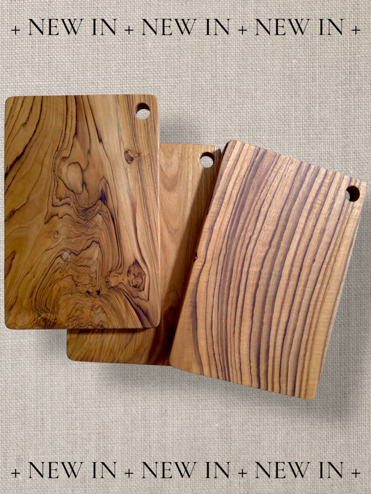 Teakwood Cutting Board 300mm + Custome Engraving (Optional)