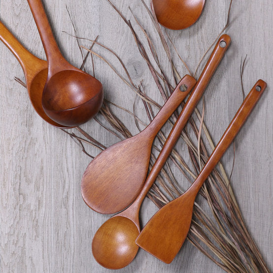 Ottchil Lacquer Wooden Spatula M 250mm