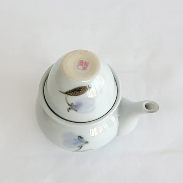 Day Flower 1 Person Travel Tea Pot 3Pcs Set