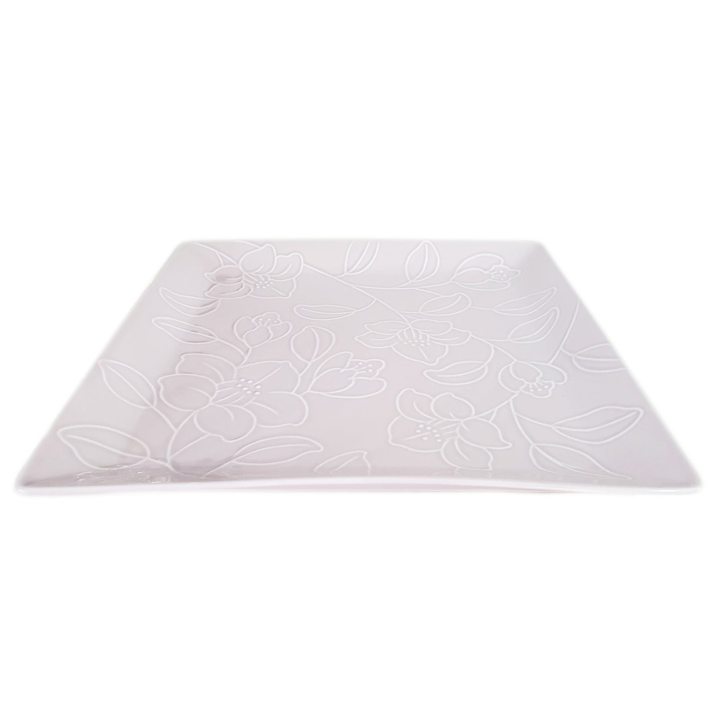 Refreshing Square Dinner/Sharing Plate 280mm (Pink Color)๐ญ ๐ฃ๐น๐๐ ๐ญ
