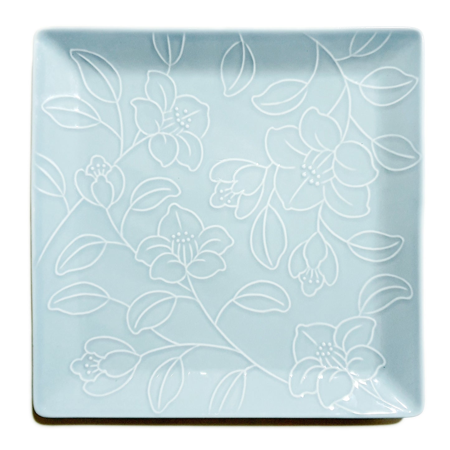 Refreshing Square Dinner/Sharing Plate 280mm (Sky Blue Color) ๐ญ ๐ฃ๐น๐๐ ๐ญ