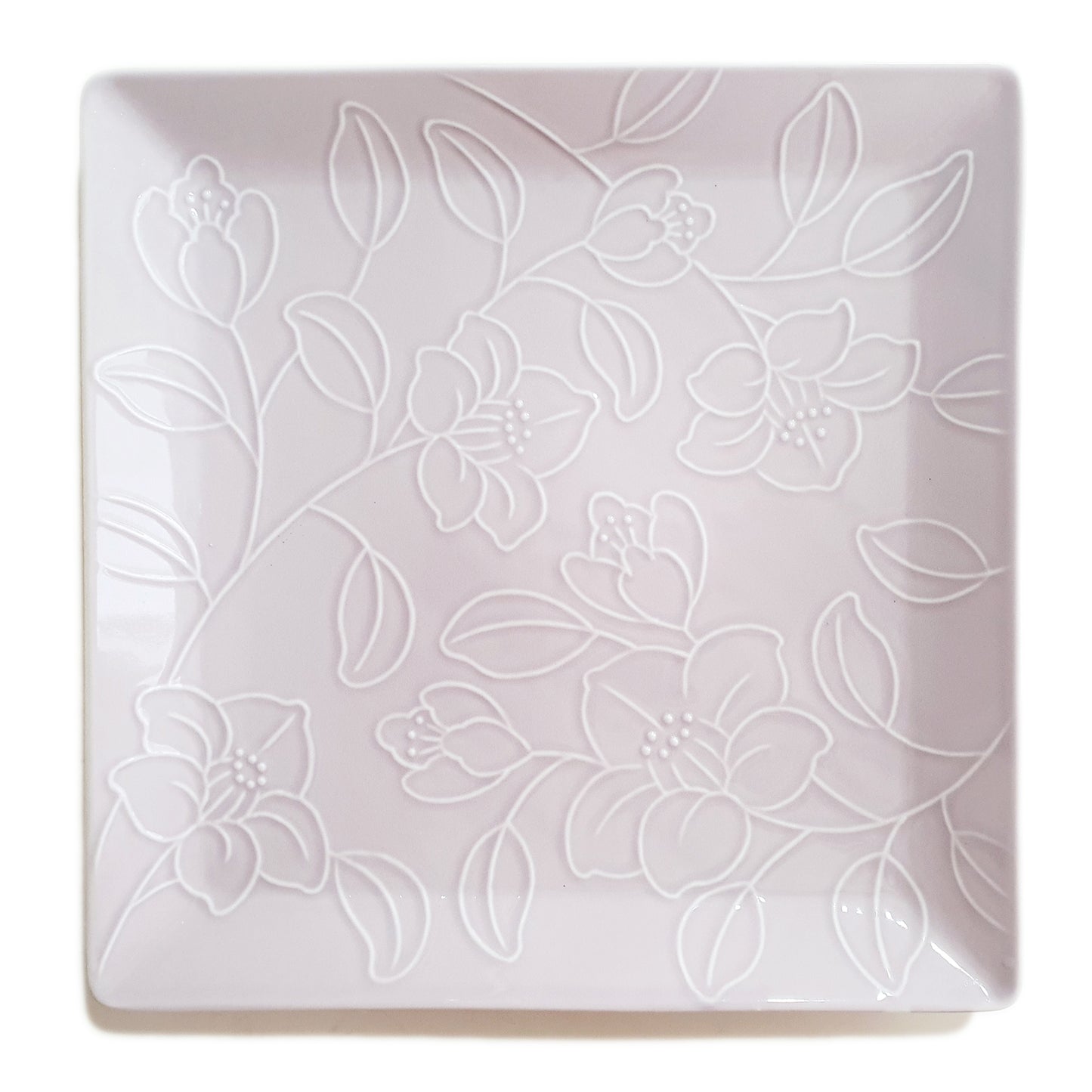 Refreshing Square Dinner/Sharing Plate 280mm (Pink Color)๐ญ ๐ฃ๐น๐๐ ๐ญ