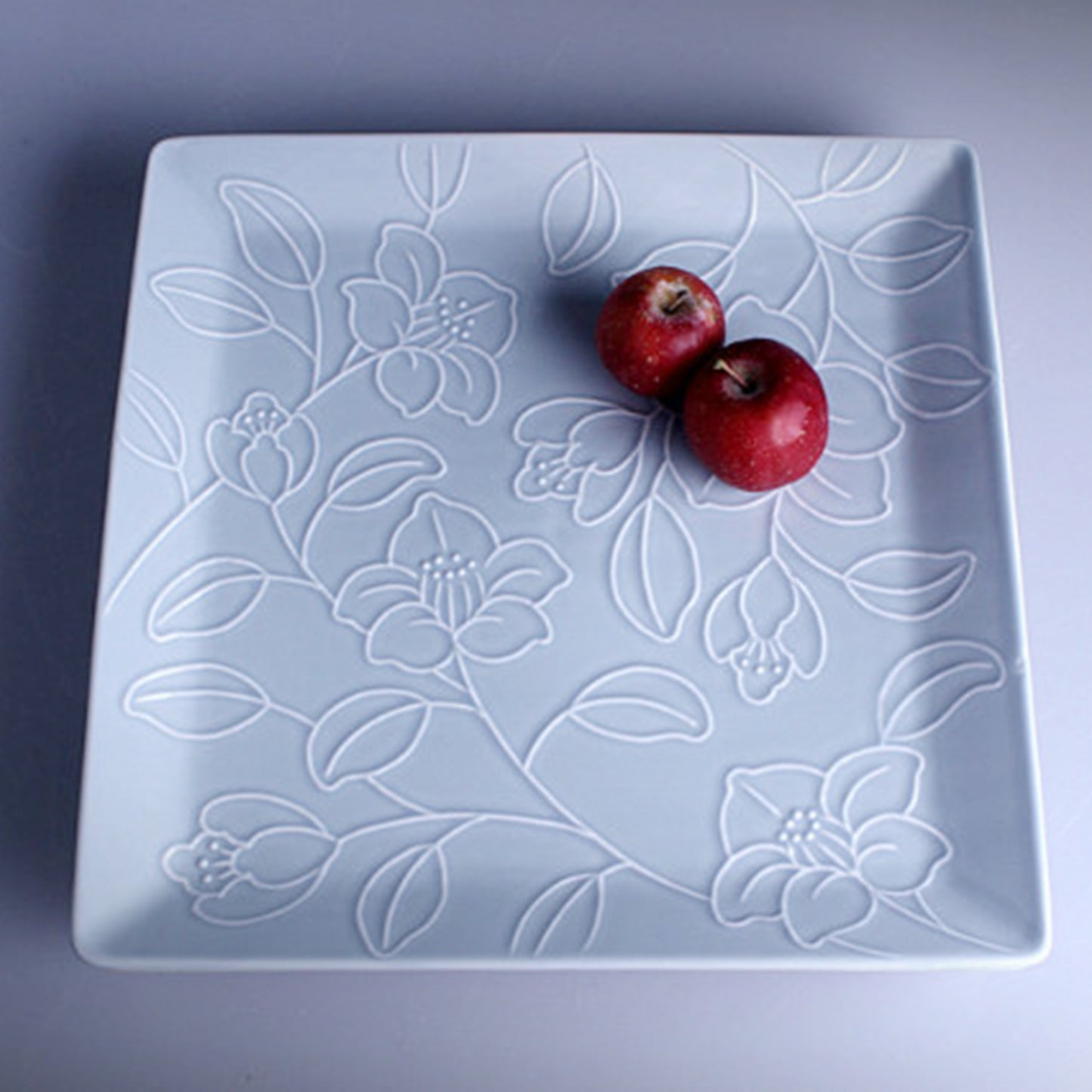 Refreshing Square Dinner/Sharing Plate 280mm (Sky Blue Color) ๐ญ ๐ฃ๐น๐๐ ๐ญ