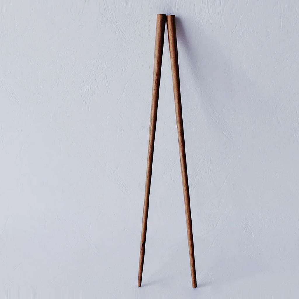 Natural Wooden Frying Chopstick 305mm