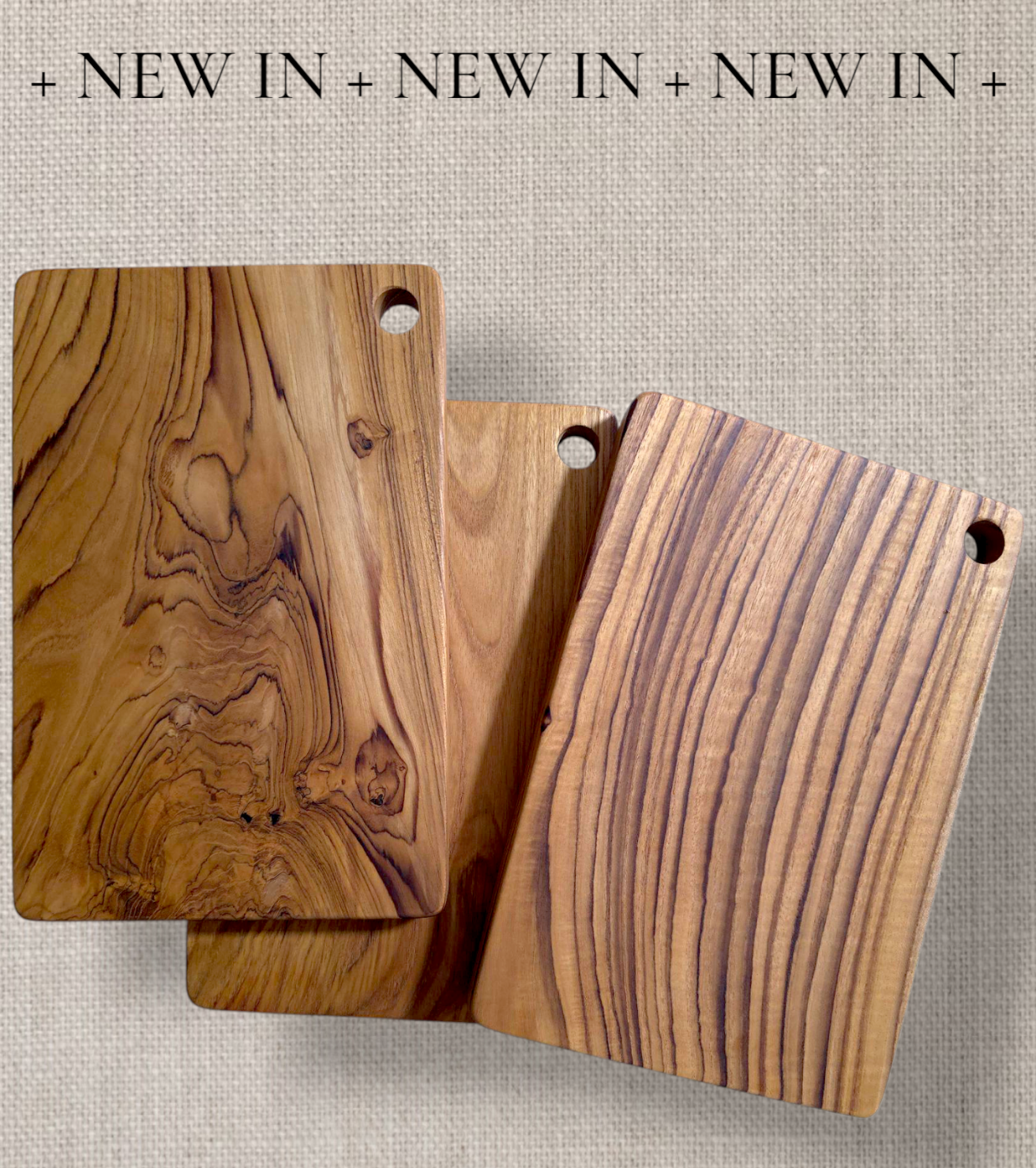 Teakwood Cutting Board 300mm + Custome Engraving (Optional)