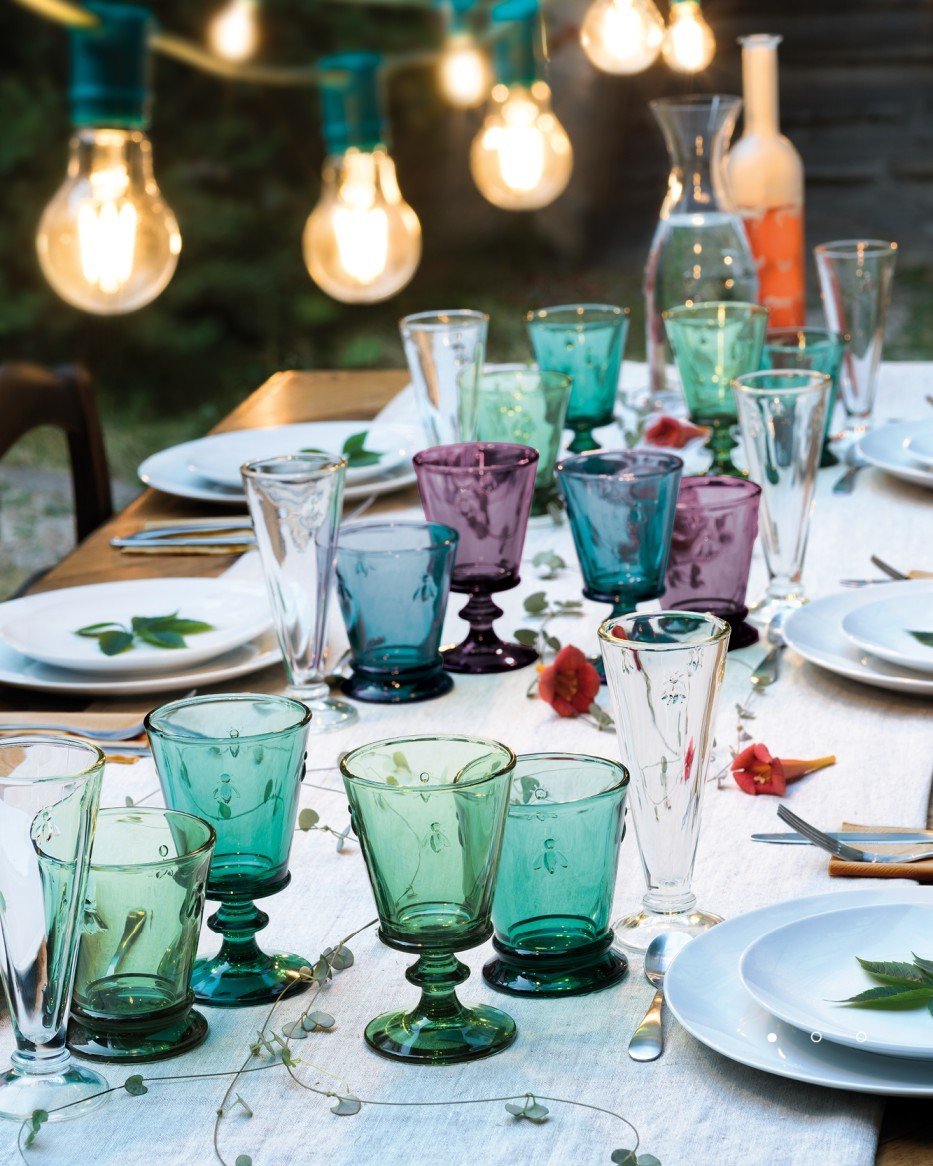 Abeille Bee (Set of 6) Flutes Glass Ø67xH170mm, 150ml