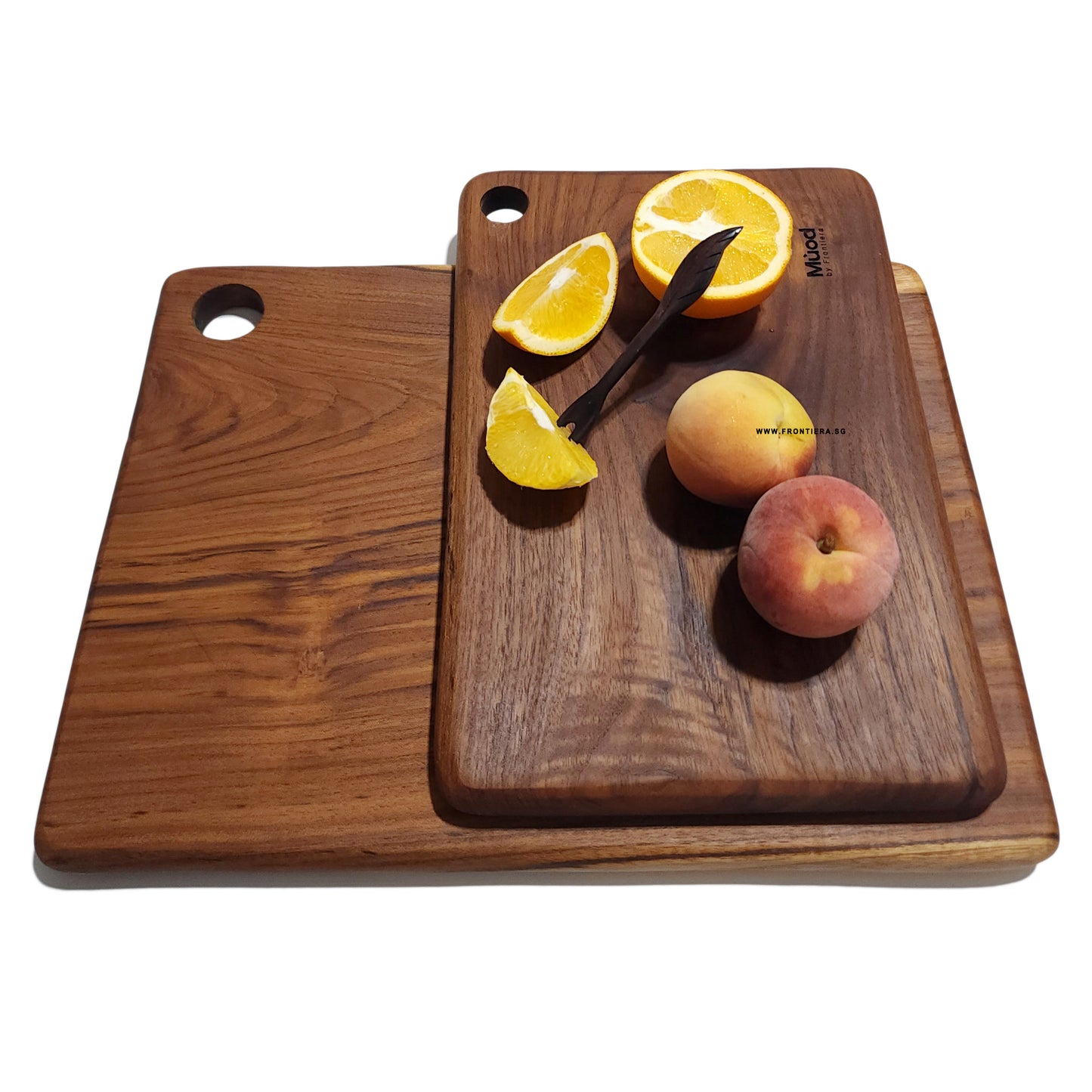 Teakwood Cutting Board 330mm + Custome Engraving (Optional)