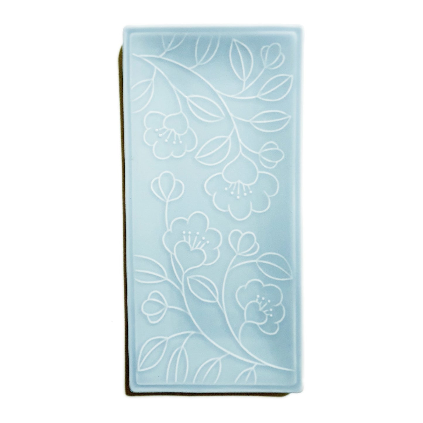 Refreshing Rectangular Plate 300mm (Sky Blue Color)๐ญ ๐ฃ๐น๐๐ ๐ญ
