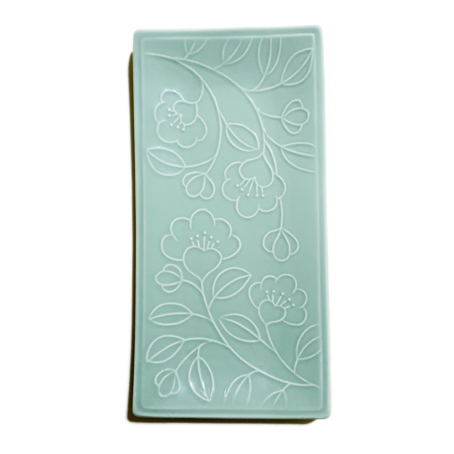 Refreshing Rectangular Plate 300mm (Mint Color)๐ญ ๐ฃ๐น๐๐ ๐ญ