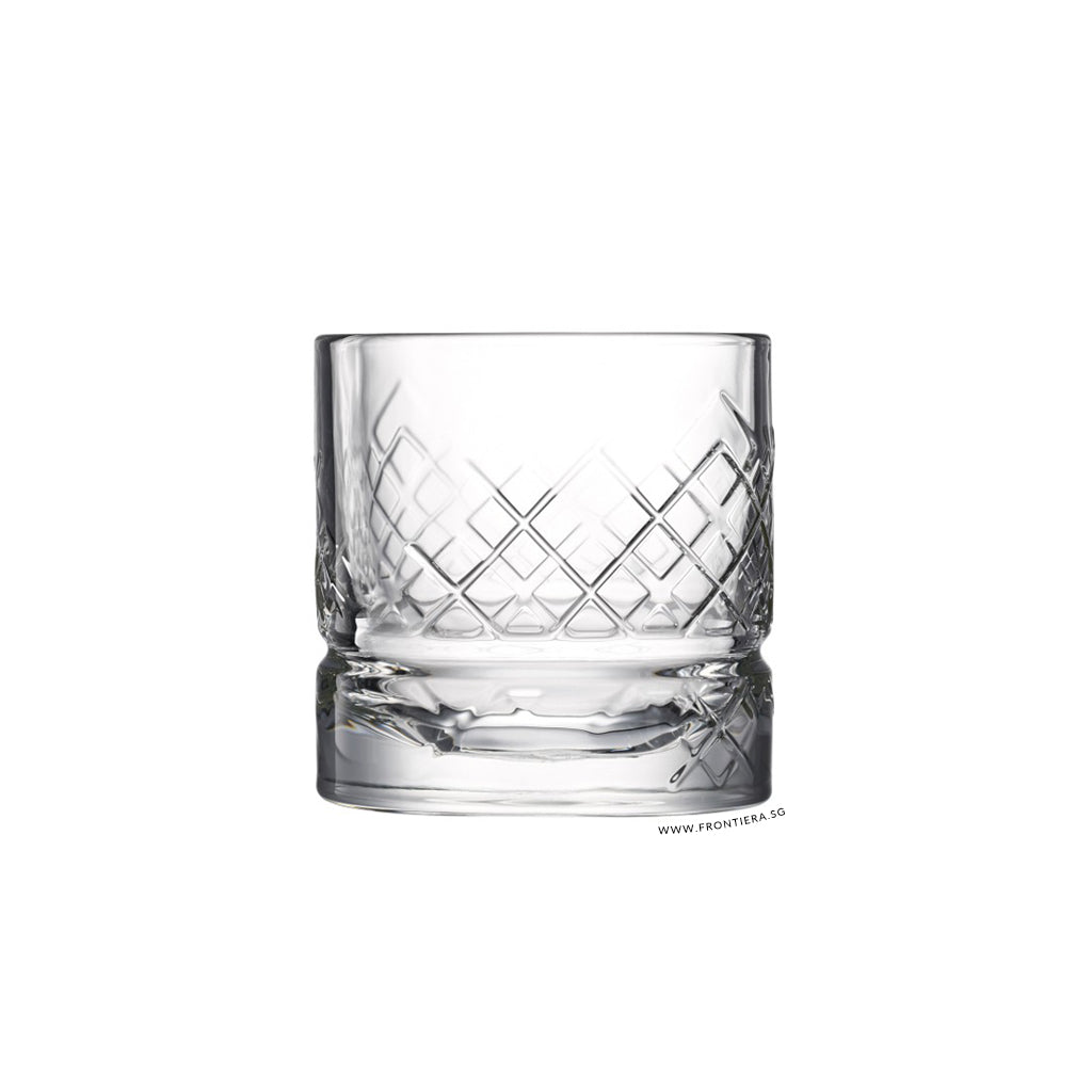 Dandy Assorted Design Whiskey Glass 4Pcs Set