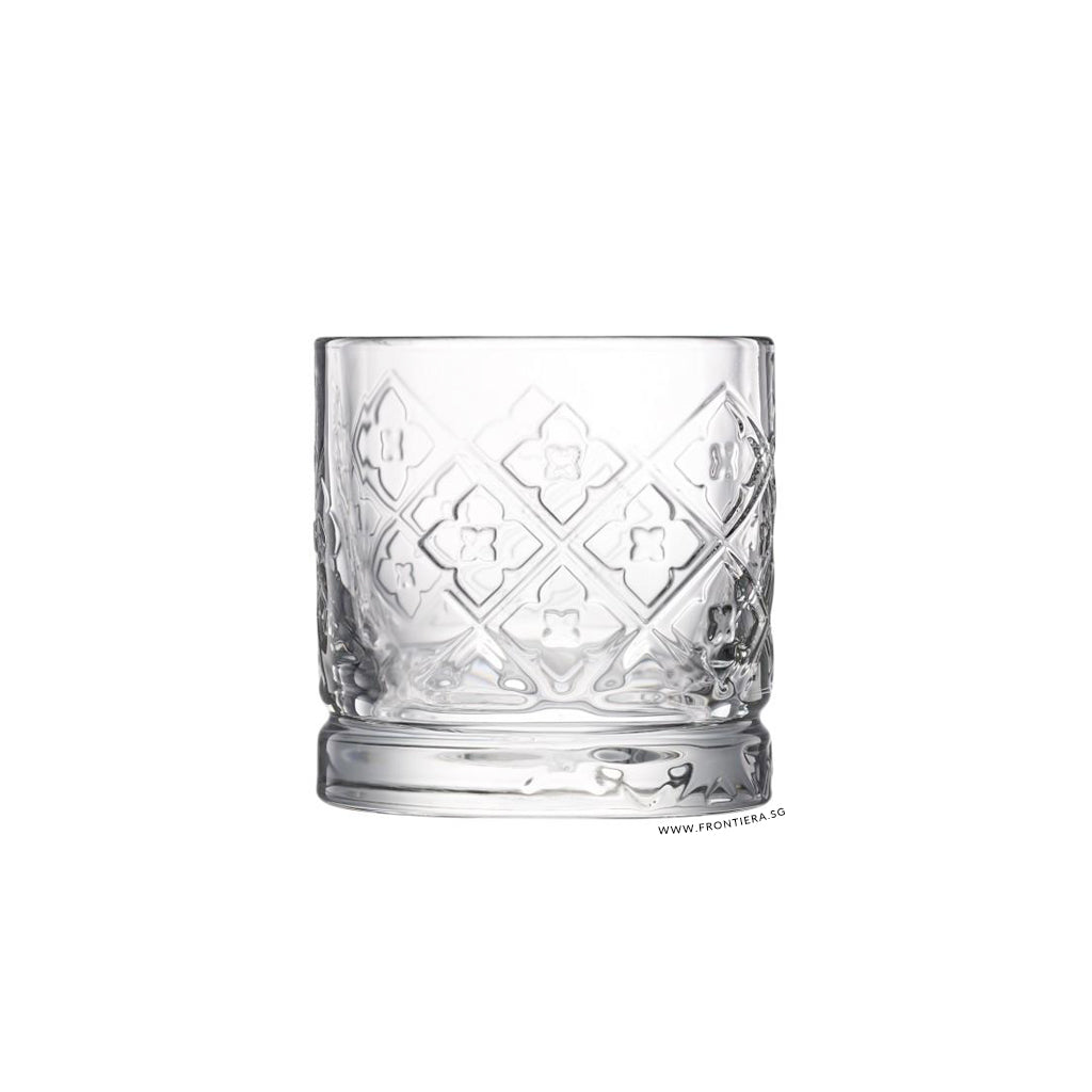 Dandy Assorted Design Whiskey Glass 4Pcs Set