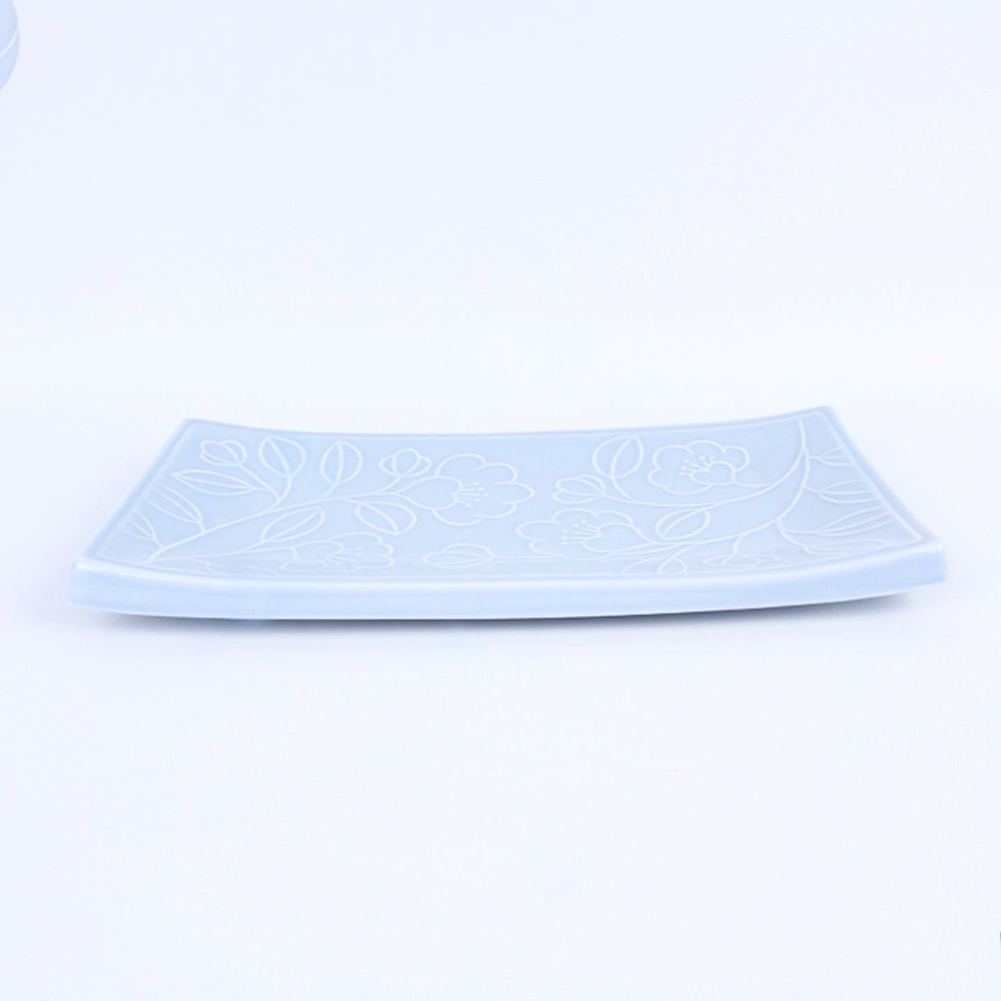 Refreshing Rectangular Plate 300mm (Sky Blue Color)๐ญ ๐ฃ๐น๐๐ ๐ญ