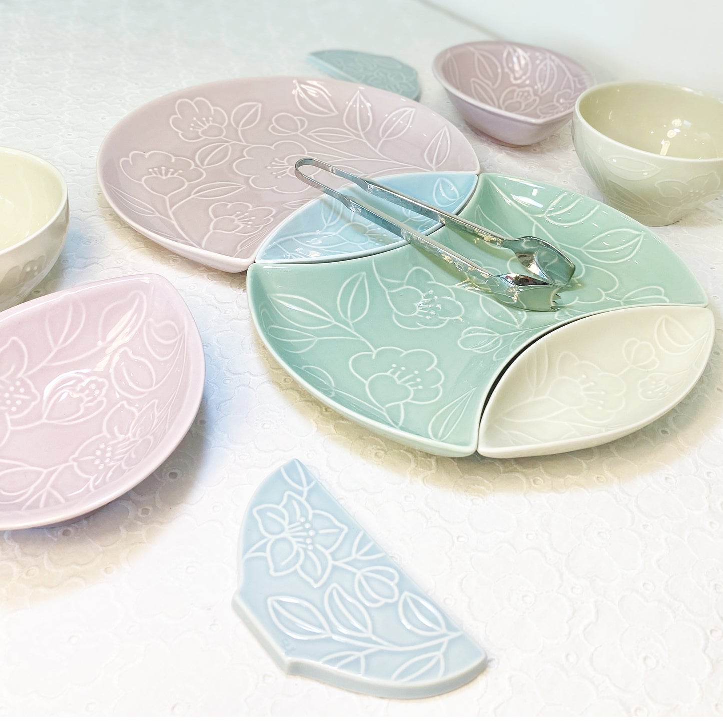 2-Person (10-pcs) Couple Dinnerware Set