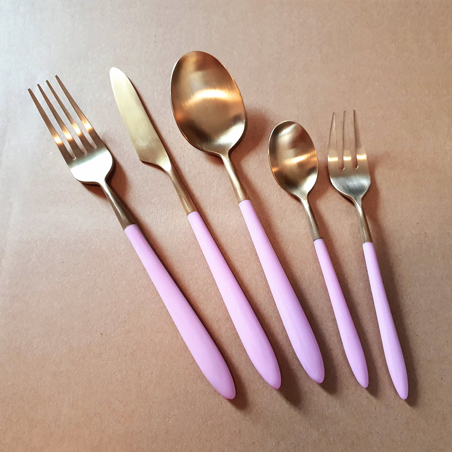 Epic Pink Gold 20Pcs, 4-Person Cutlery Set