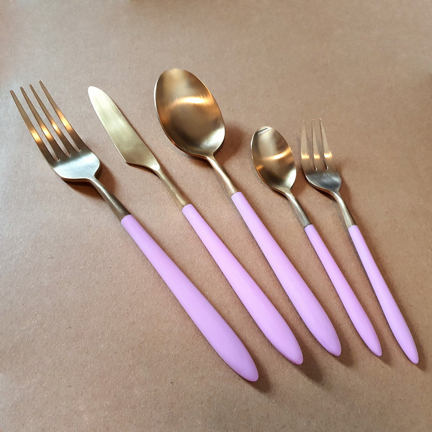 Epic Pink Gold 20Pcs, 4-Person Cutlery Set