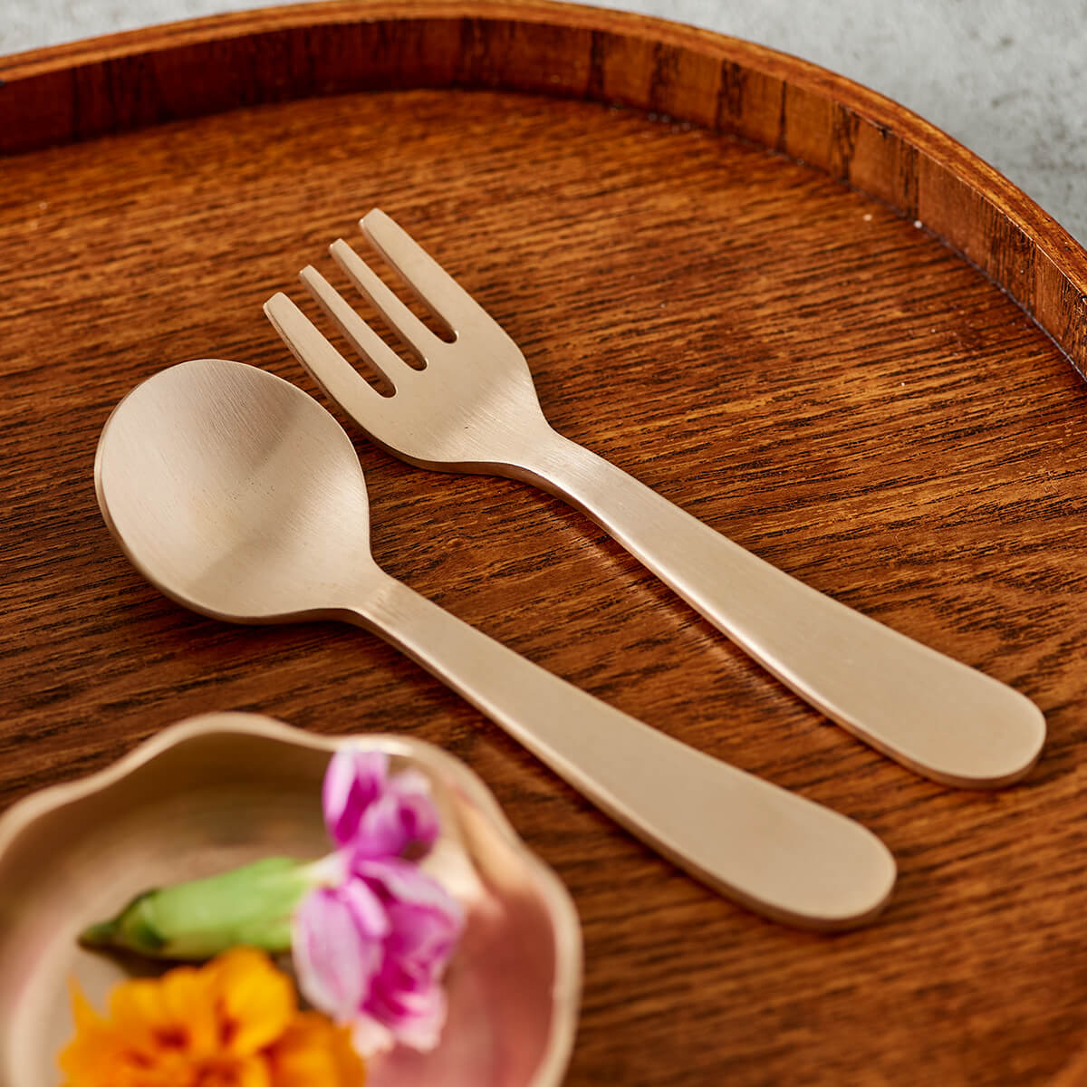 Bangjja Yugi Roda Baby 2P Set (Fork & Spoon)
Custom Engraving Optional