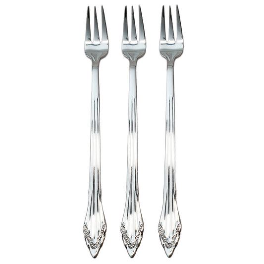 Leaf 3-Pcs Long Fruit Fork Set 202mm