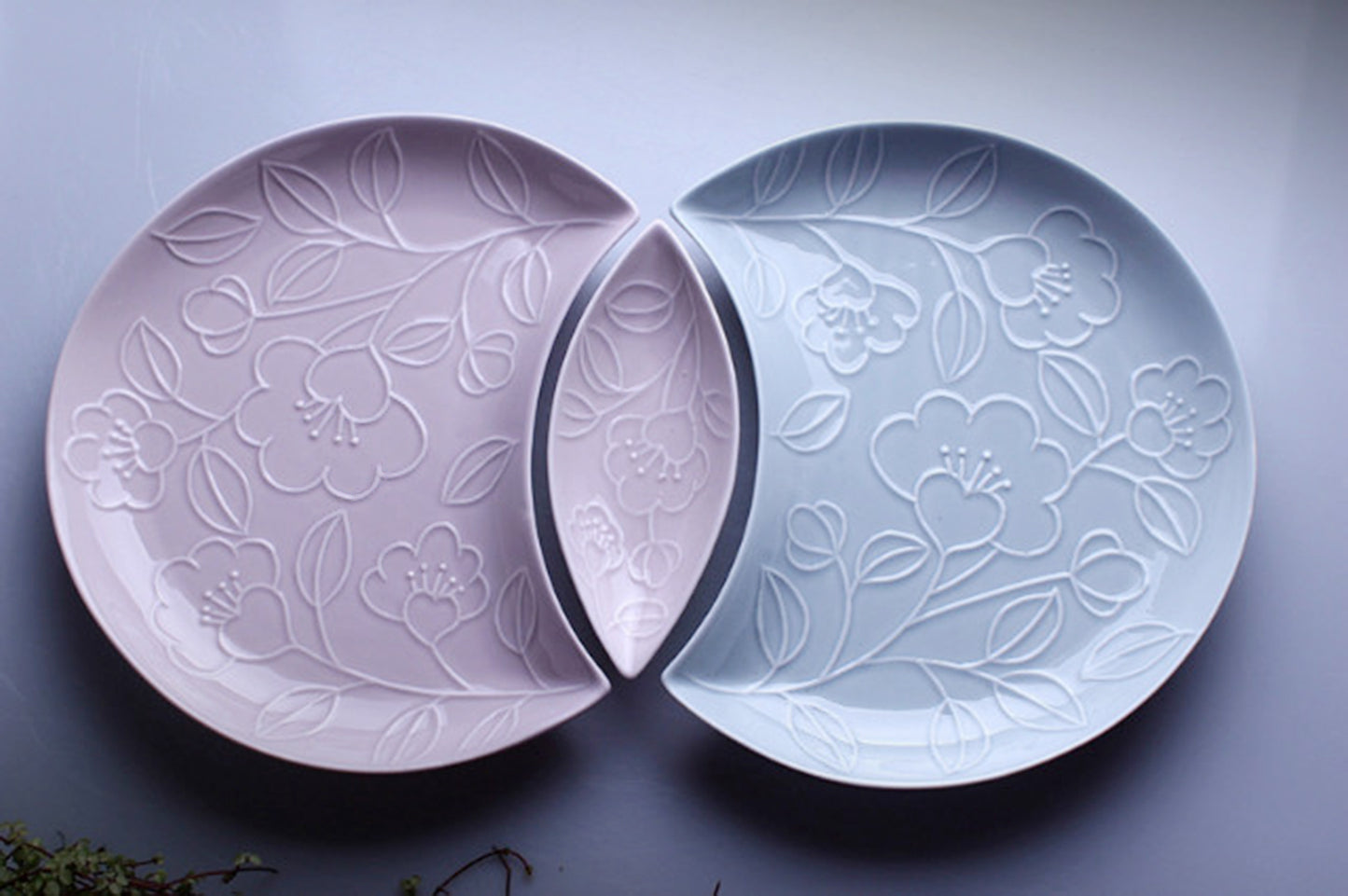 Refreshing 4-Pieces Plate Set
