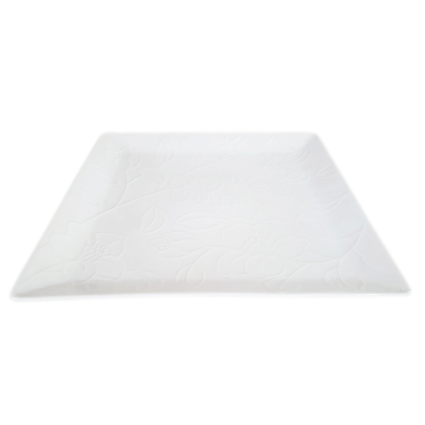 Refreshing Square Dinner/Sharing Plate 280mm (White Color)