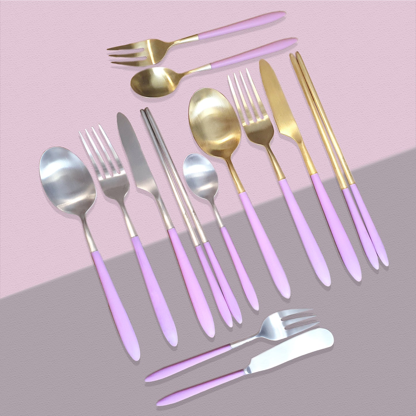 Epic Pink Gold Table Knife 230mm