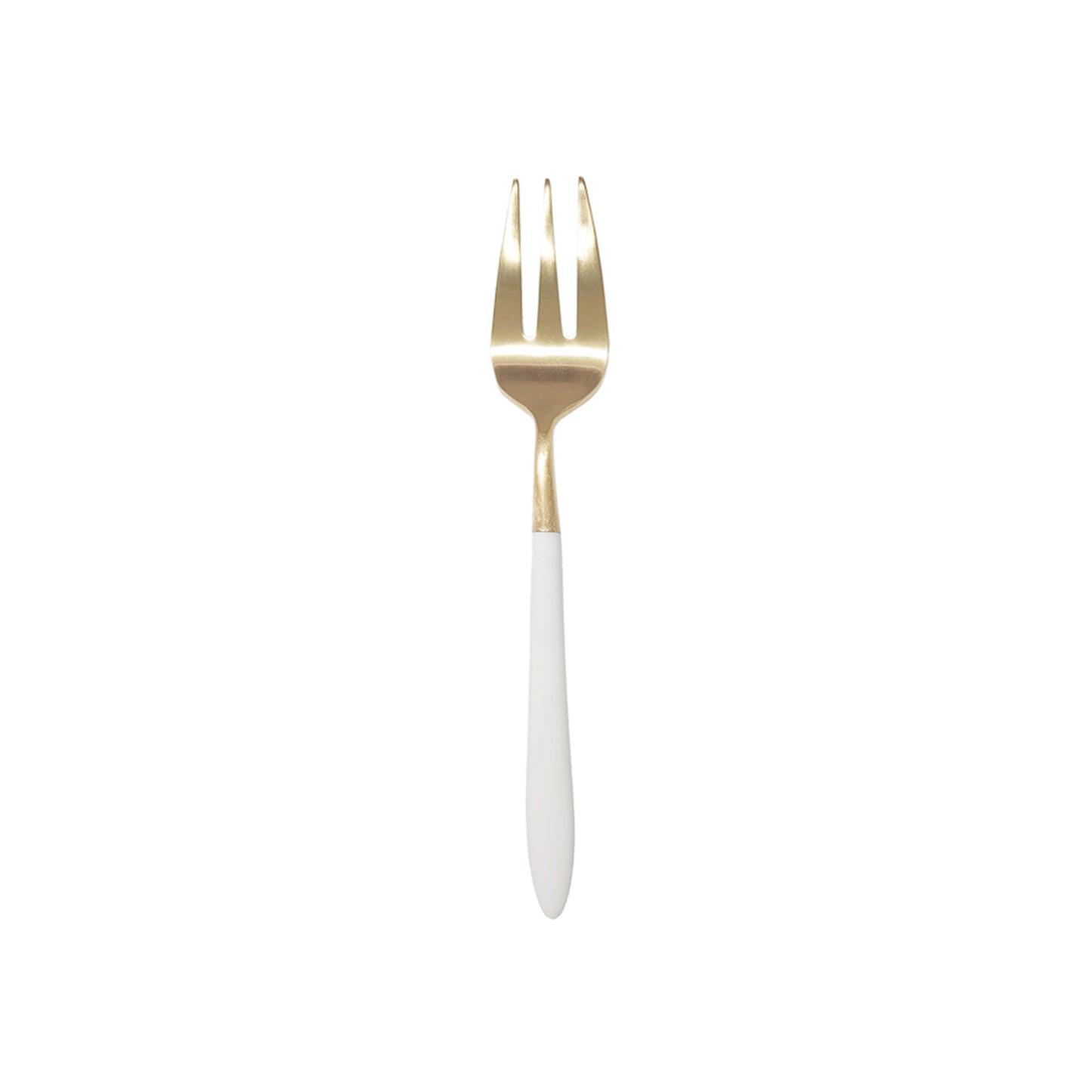 Epic White Gold Cake Fork 167mm