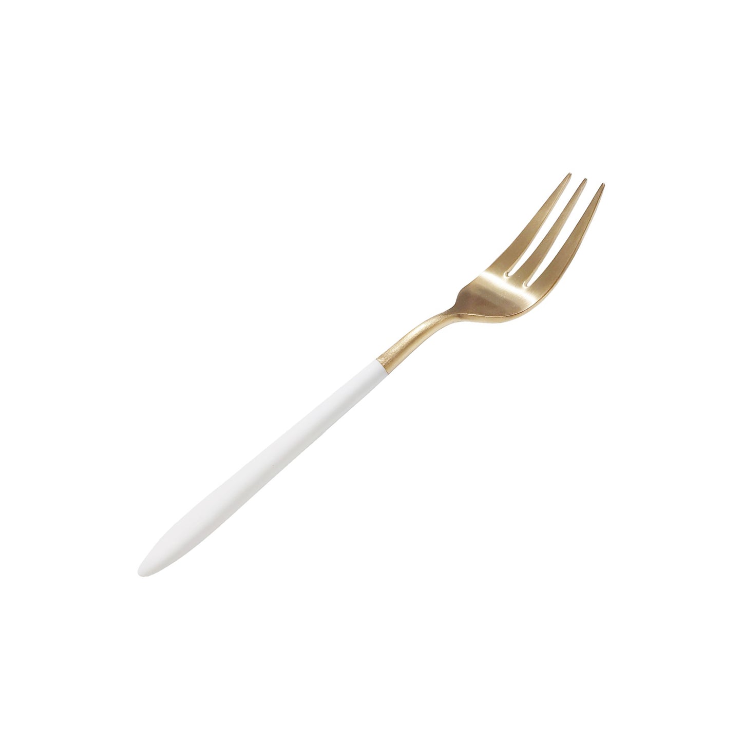 Epic White Gold Cake Fork 167mm