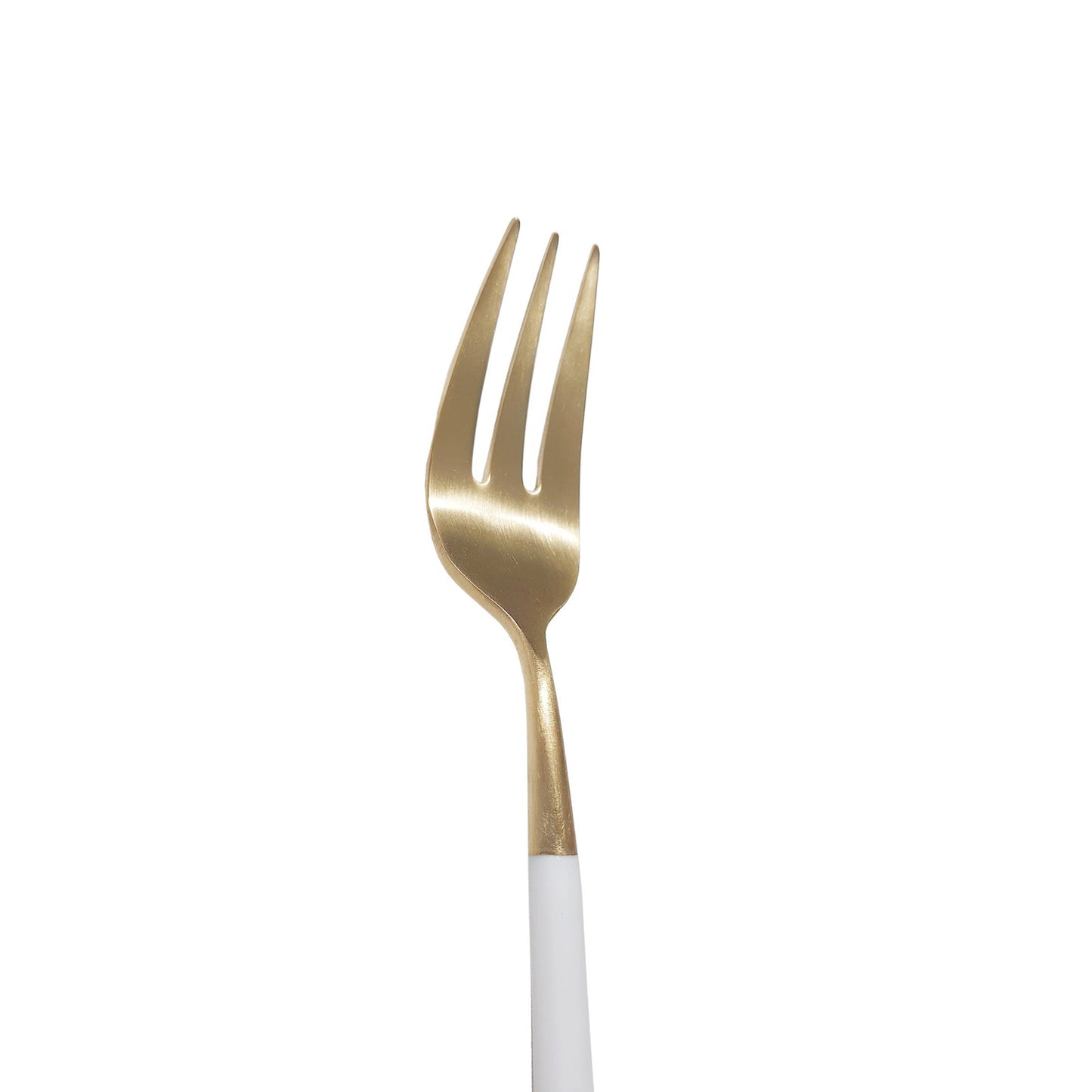 Epic White Gold Cake Fork 167mm