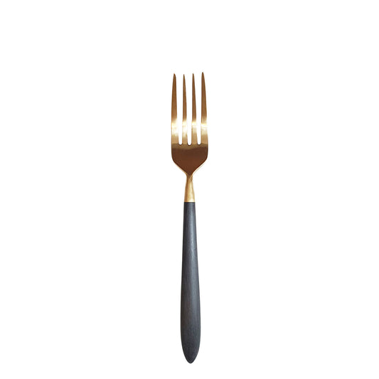 Epic Black Gold Dessert Fork 187mm