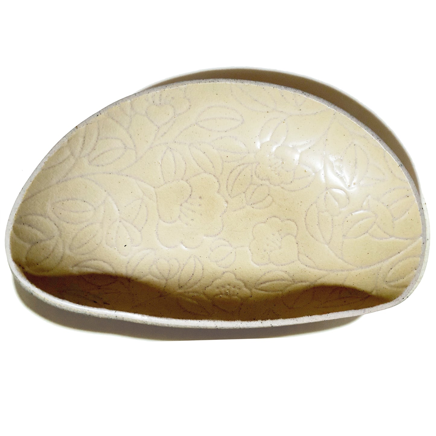 Half moon Plate 270mm -Pastel Yellow