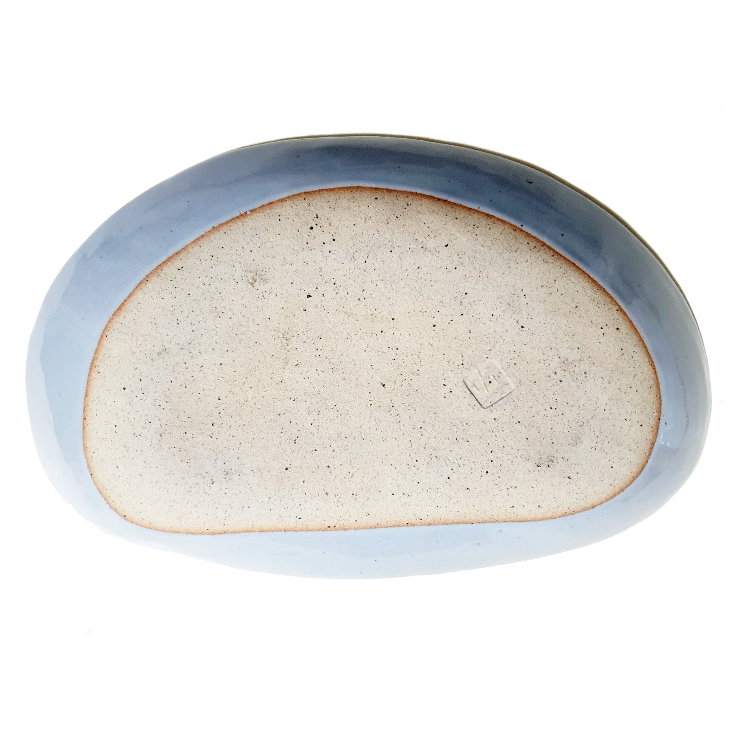 Half moon Plate 270mm (Sky Blue)