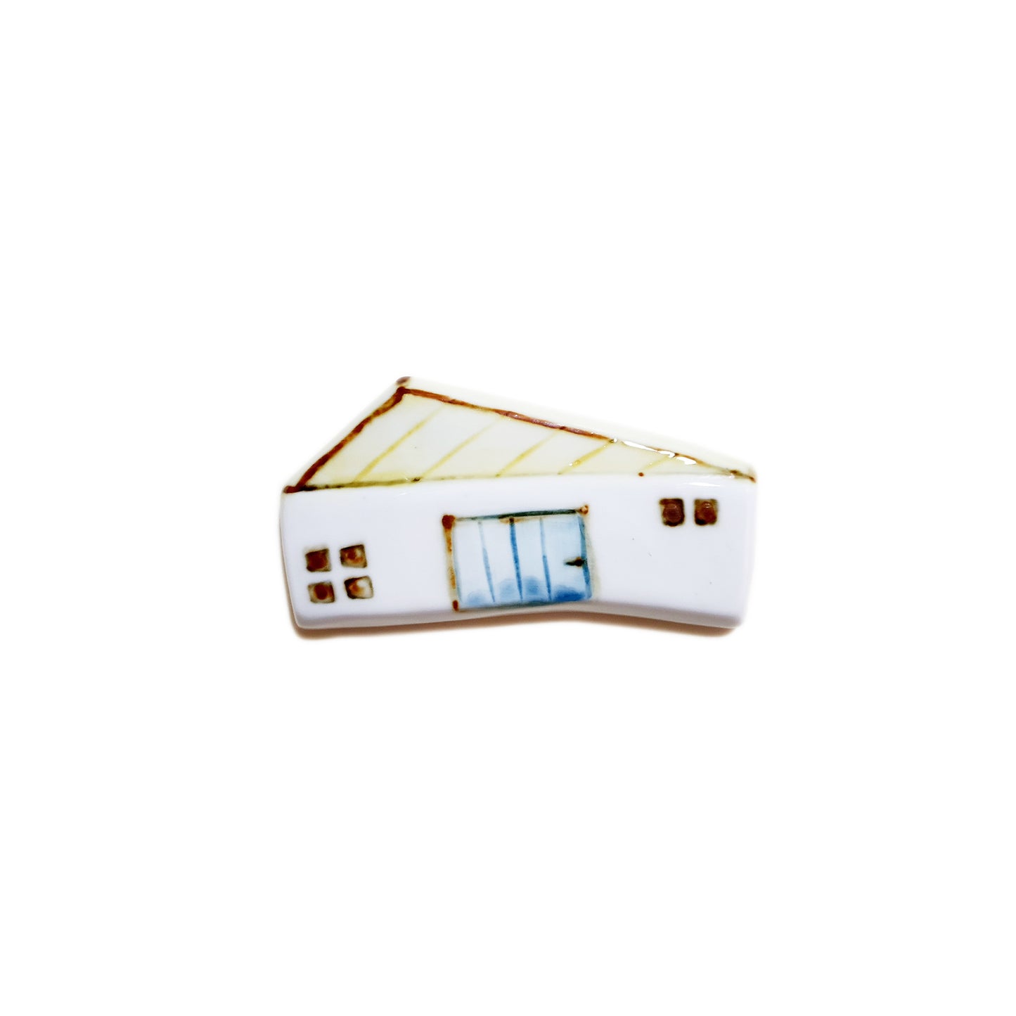 House Chopstick Rest (Yellow Roof)