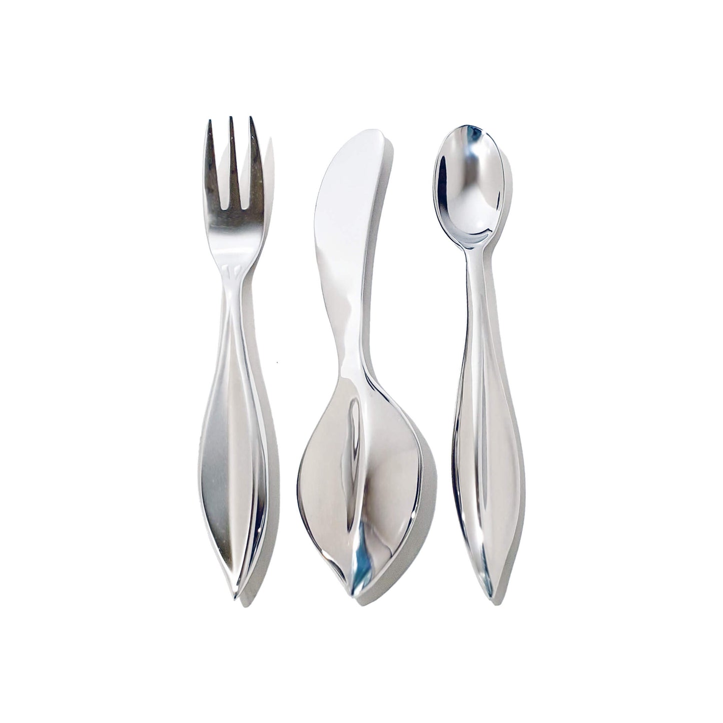 3Pcs Kids Cutlery Set (Mirror)