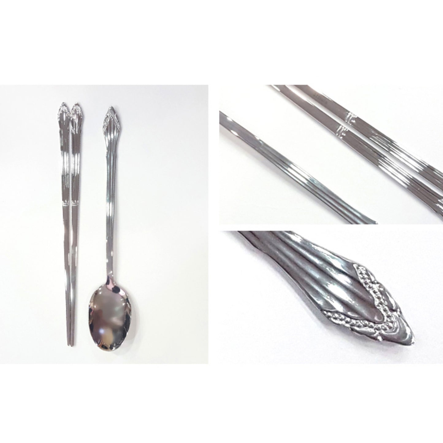 Classic Gothic Oriental Spoon 210mm / Chopsticks 220mm