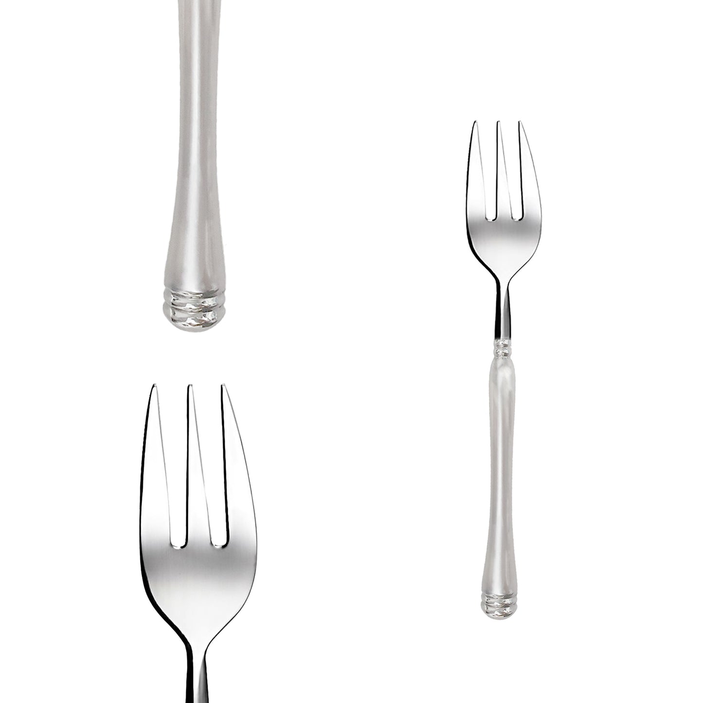 Modern Swan Cake Fork 164mm