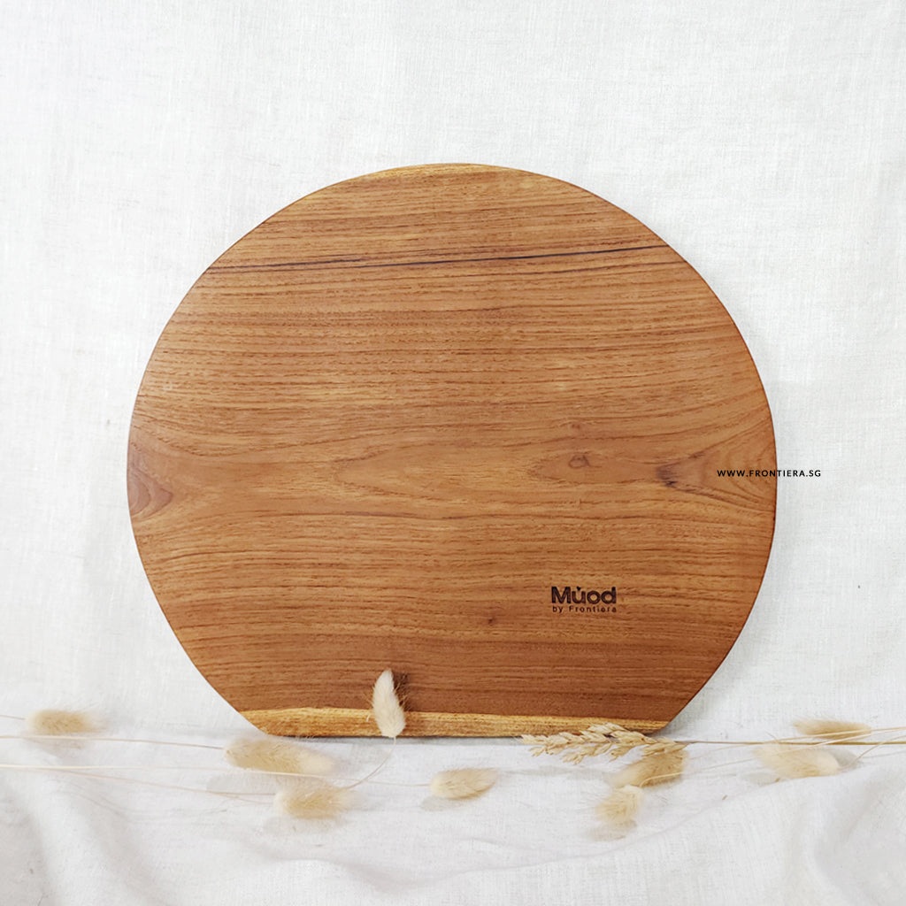 Moon Tray | Teakwood Serving Tray