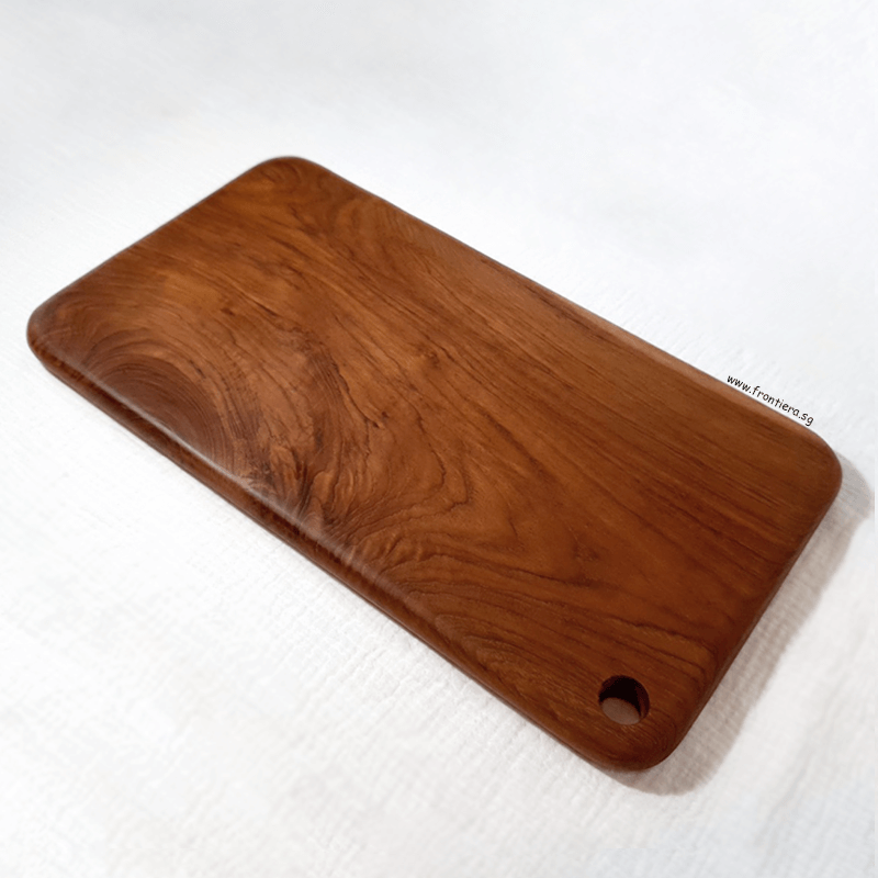 Teakwood Cutting Board 400mm + Custome Engraving (Optional)