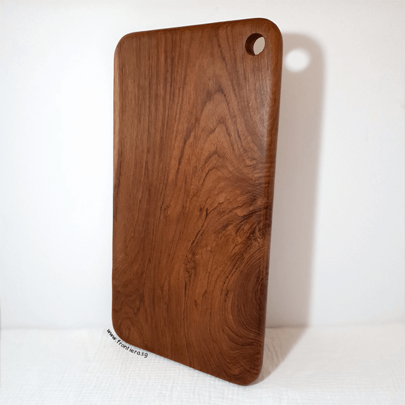 Teakwood Cutting Board 400mm + Custome Engraving (Optional)