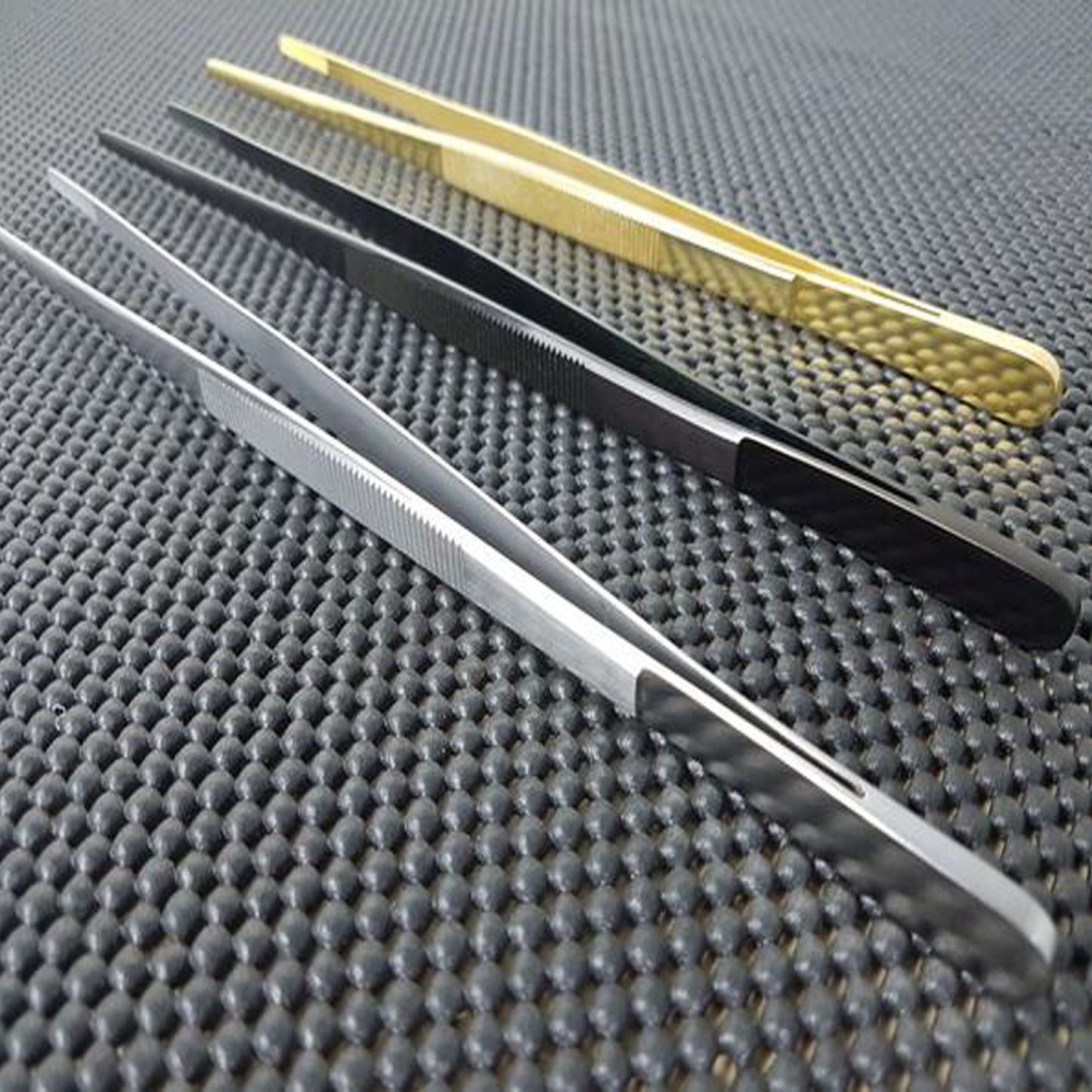 Culinary Tools Straight Tweezers (300mm) Black + Custome Engraving (Optional)