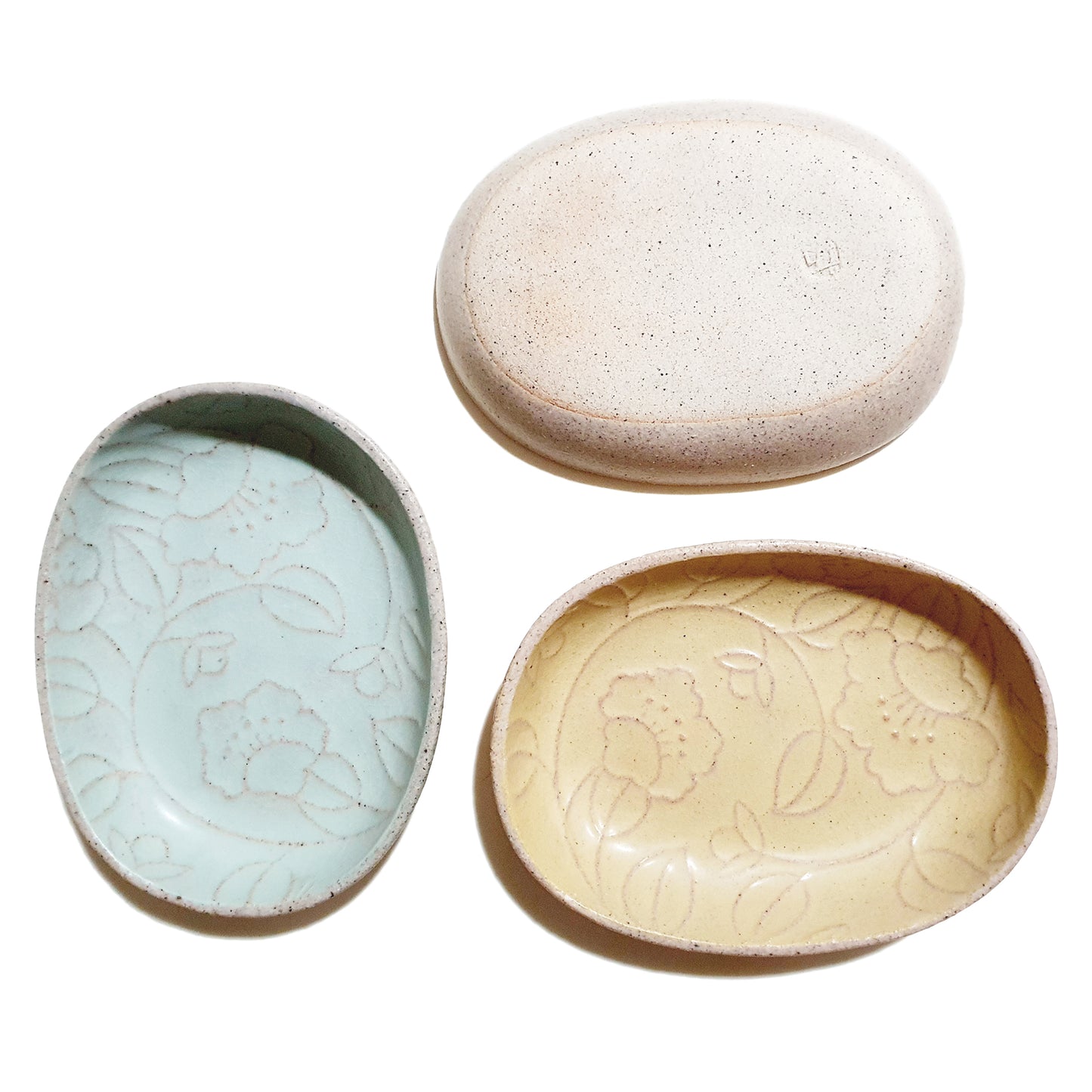 Refreshing Oval Plate 160mm (Pastel Mint Color)