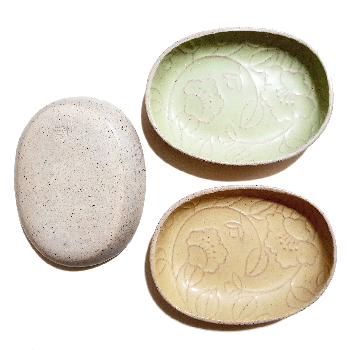 Refreshing Oval Plate 160mm (Pastel Yellow Color)