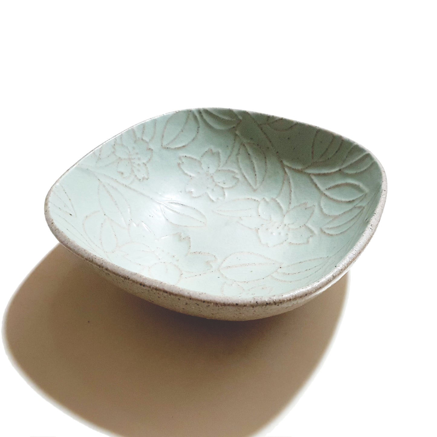 Sqaure Roundish Bowl 170mm - (Mint Color)