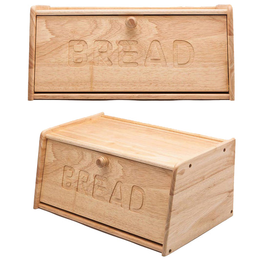 Natural Wooden Bread Case (Type 2)