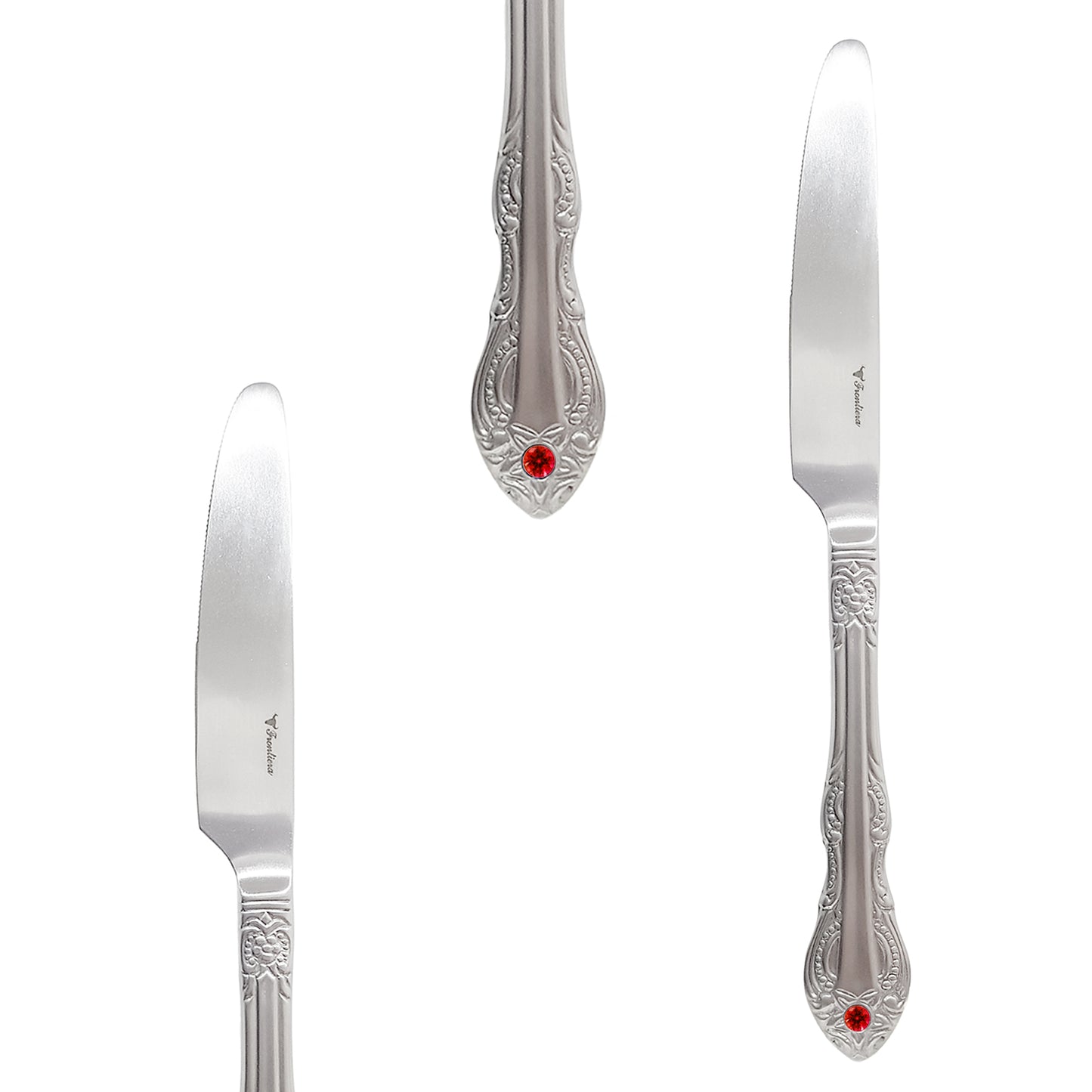 Luna Ruby 24Pcs, 4-Person Cutlery Set