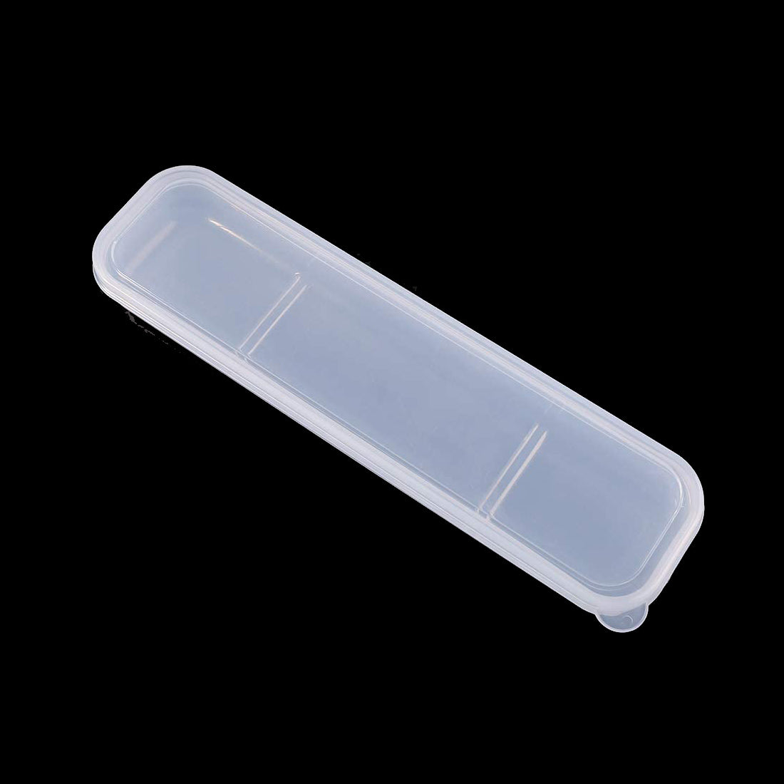Transparent cutlery case