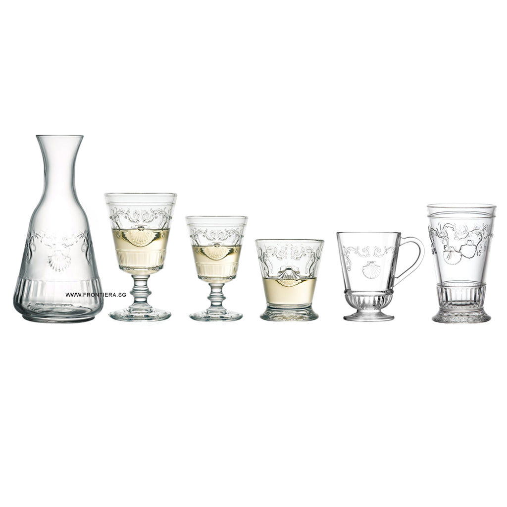 Versailles (Set of 6) Long Drink Glass Ø85xH140mm, 340ml